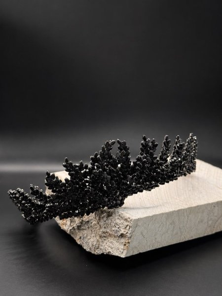 Black rose crown
